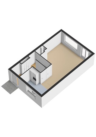 Floorplan - IJsselmeerweg 33, 1316 RH Almere